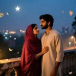 Romantic shayari expressing love and emotions.