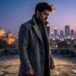 “Lonely person reflecting heartbreak, representing Bewafa Shayari in Hindi.”