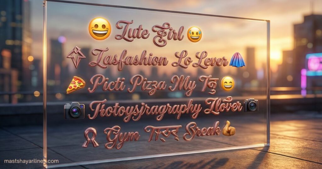 Instagram Vip Bio Stylish Font