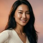 "Maa Meldi smiling confidently against a soft background."