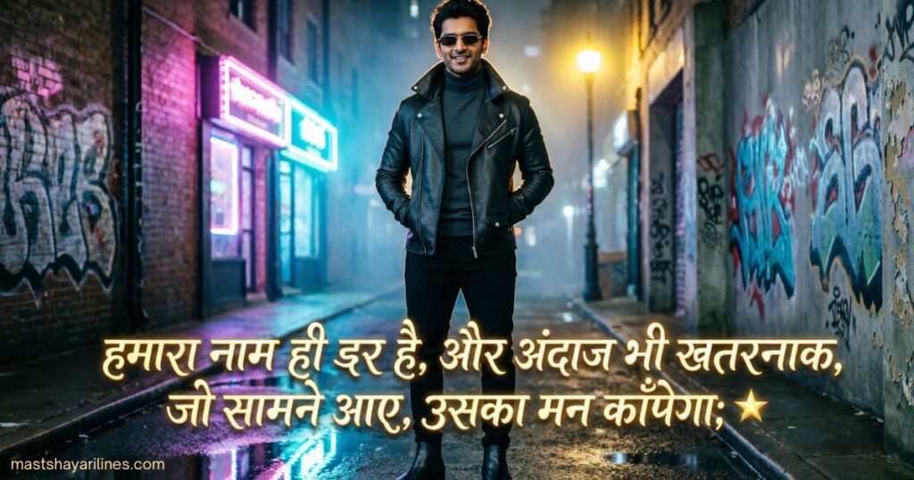 attitude-badmashi-shayari​