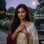 “Heart-touching Hindi love shayari on a romantic background.”